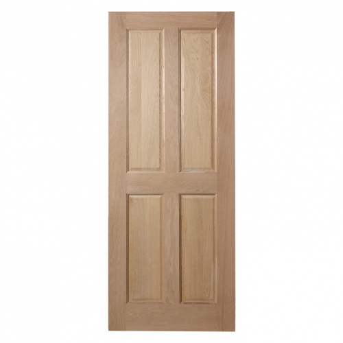 OAK 4 PANEL DOOR - RAISED & FIELDED